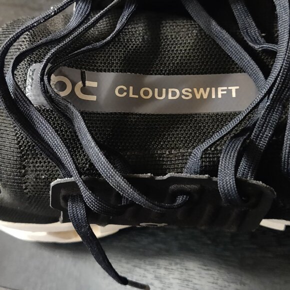 On Running Cloudswift Men's Black Running Shoe SIZE US14 - Picture 3 of 8